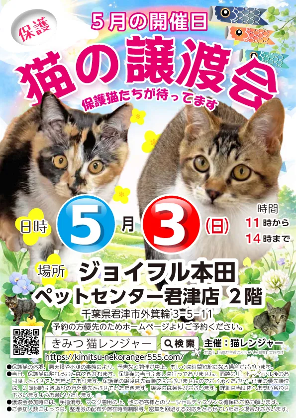 2026年5月譲渡会